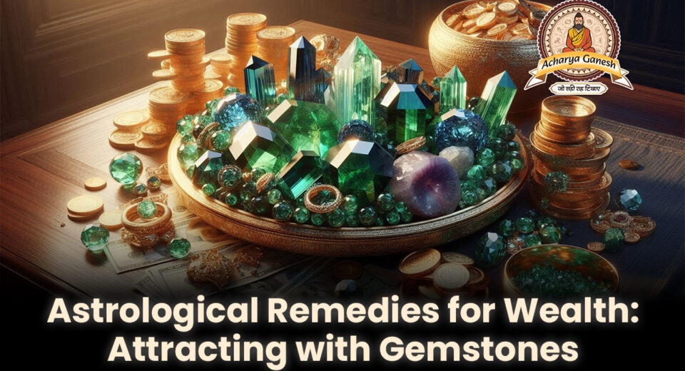 Astrological Remedies for Wealth Attracting with Gemstones